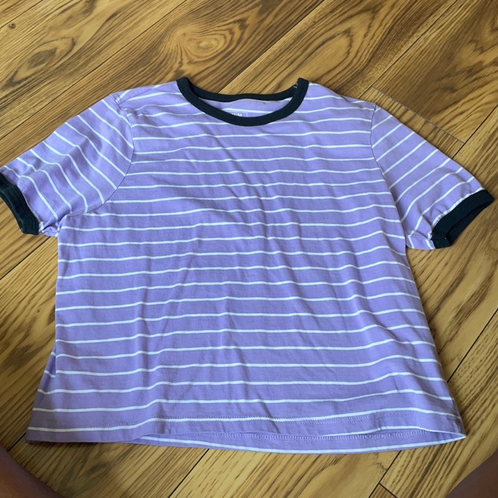 Purple Crop top